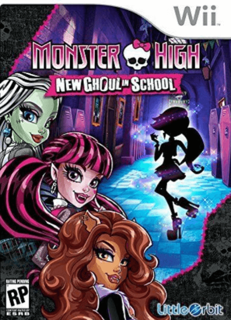 Monster High: 13 Wishes box art for Wii